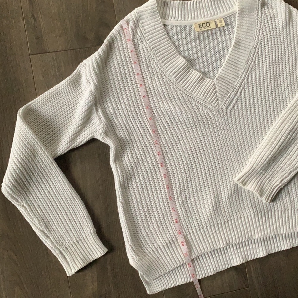 Eco by Design V-Neck Sweater - Picture 4 of 4